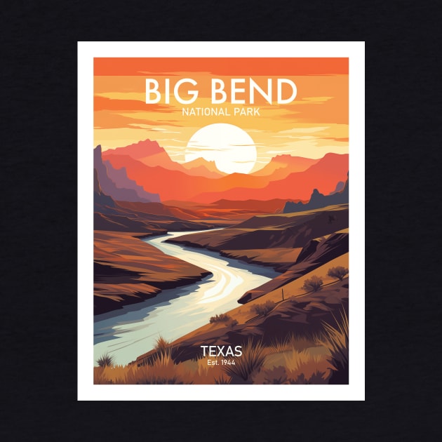 BIG BEND NATIONAL PARK by MarkedArtPrints